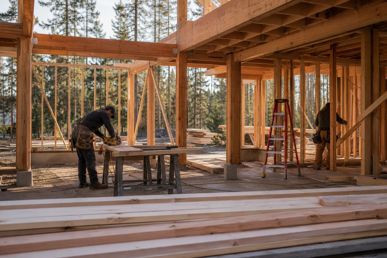 Site photo from the Lakeside Job
